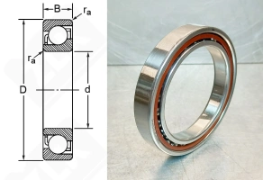 Подшипник 1046920 радиально-упорный шариковый 100-140-20 мм