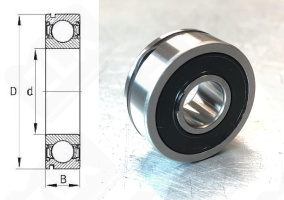 Подшипник B10-50T12DDNCXCG1 радиальный шариковый 10-27-11 мм
