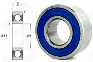 Подшипник 180902 радиальный шариковый 16-35-14 мм