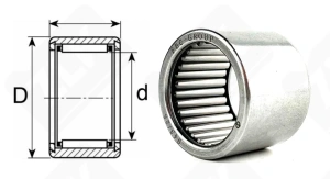 Подшипник 943/25 (HK253225) радиальный игольчатый 25-32-25 мм