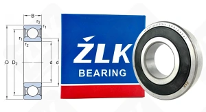 Подшипник 180311 Ш4 (63112RSZ4V4) радиальный шариковый 55-120-29 мм