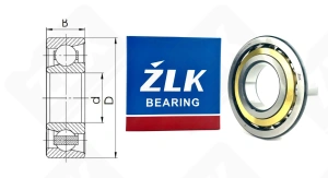 Подшипник 46314Л (7314ACM) радиально-упорный шариковый 70-150-35 мм