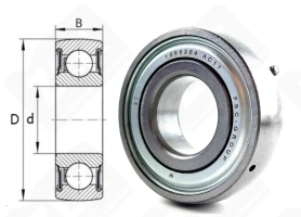 Подшипник 1580204 радиальный шариковый 20-47-14 мм