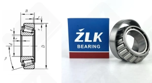 Подшипник M804049/M804010 радиально-упорный роликовый конический 47,625-88,9-19,05/25,4 мм