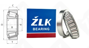 Подшипник 2007113 A (32013X) радиально-упорный роликовый конический 65-100-23 мм