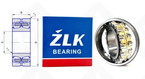 Подшипник 3514 Н (22214CAW33,22214MBW33) радиальный роликовый самоустанавливающийся 70-125-31 мм