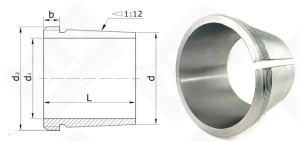 Втулка стяжная AHX320 ISB 95-110-59 мм