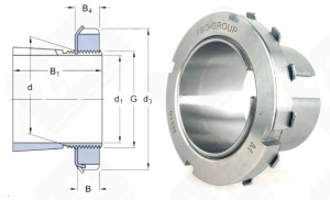 Втулка закрепительная H310 Neutral 45-50-42 мм