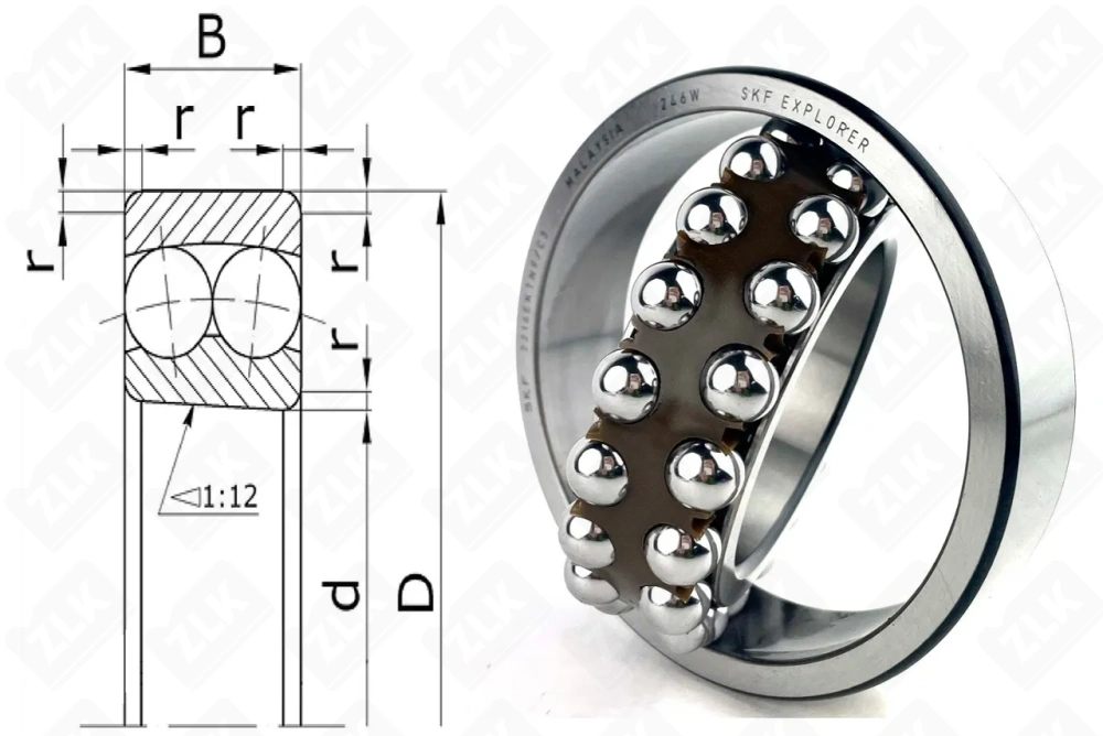 111516 E (2216EKTN9C3) SKF