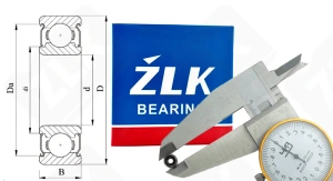 Подшипник MR83 радиальный шариковый гибридный 3-8-2,5 мм