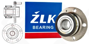 Подшипниковый ступичный узел VKBA3644 (713610620 R154.54 BR930622) радиально-упорный шариковый 32-149-67,7 мм