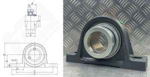 Подшипниковый узел 480212UCP (UCP212)