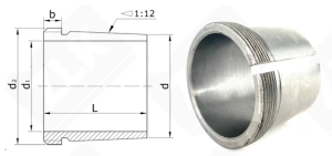 Втулка стяжная AH2315X Neutral 70-75-68 мм