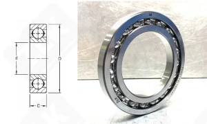 Подшипник 7000114 (16014) радиальный шариковый 70-110-13 мм
