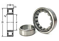 Подшипник роликовый 32209 (NU209) 45×85×19 мм FBC