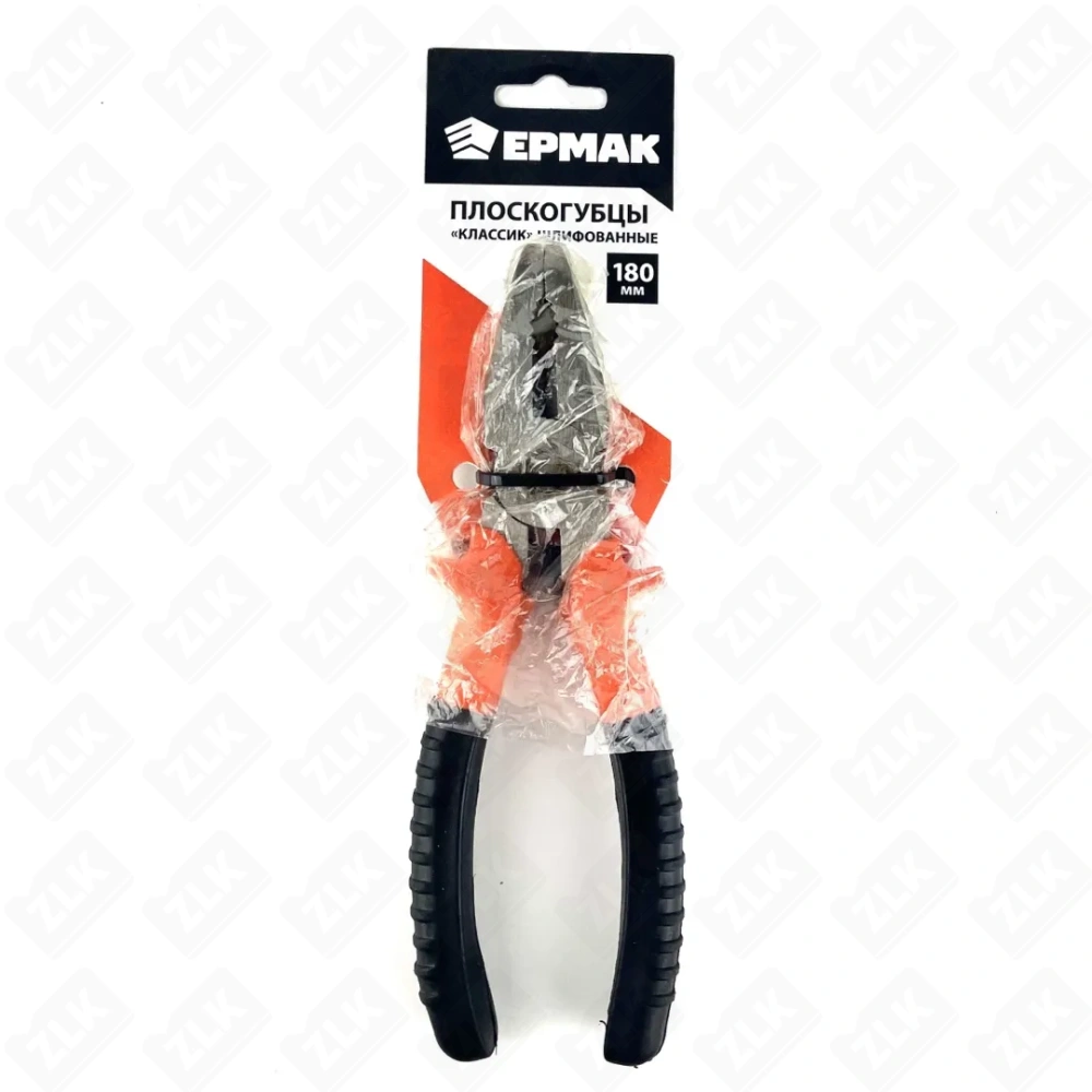 Пассатижи комбинированные шлифованные 180мм Ермак