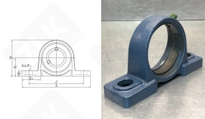 Подшипниковый узел 480207P (P207)