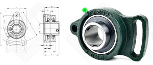 Подшипниковый узел 480207 UCFA (UCFA207)