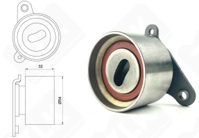 Подшипник 54TB0507B01 (ZA) (DG2554A2R) радиальный шариковый 25-54-46 мм