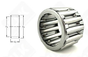 Подшипник K30x42x30 радиальный игольчатый 30-42-30 мм
