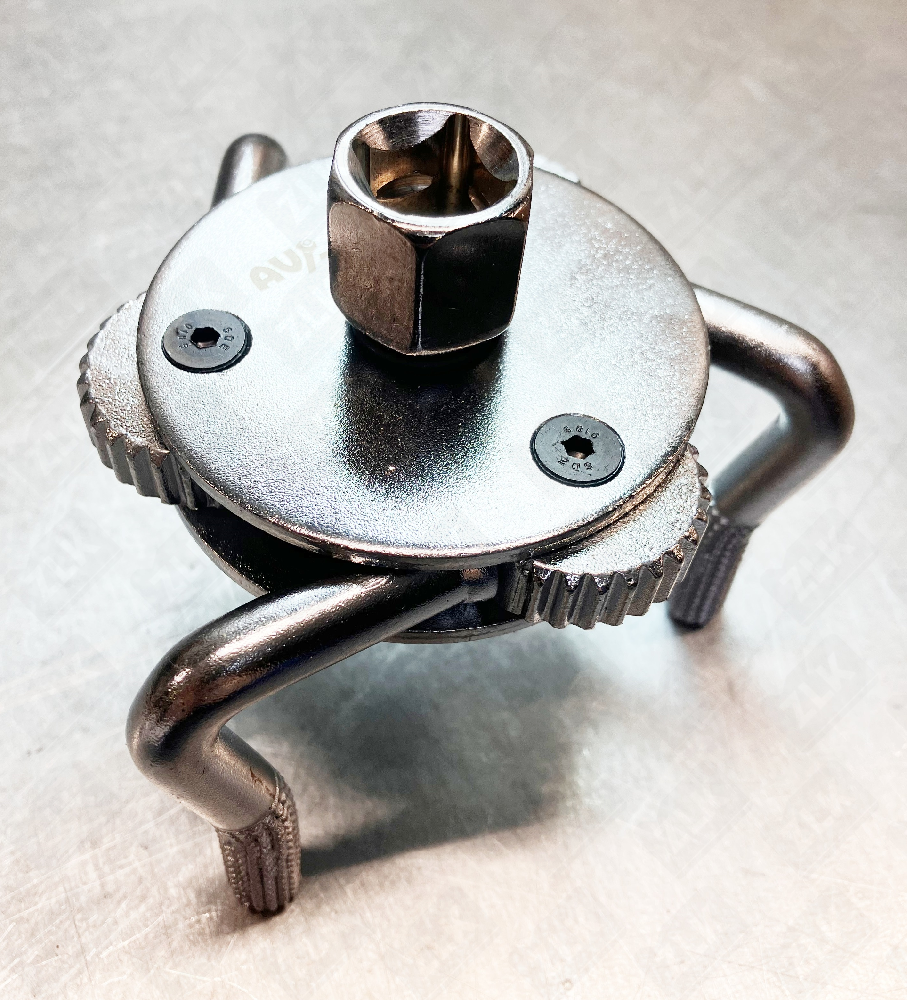 Съемник масляного фильтра "краб" изогнутый 45-75 мм AV Steel 921205