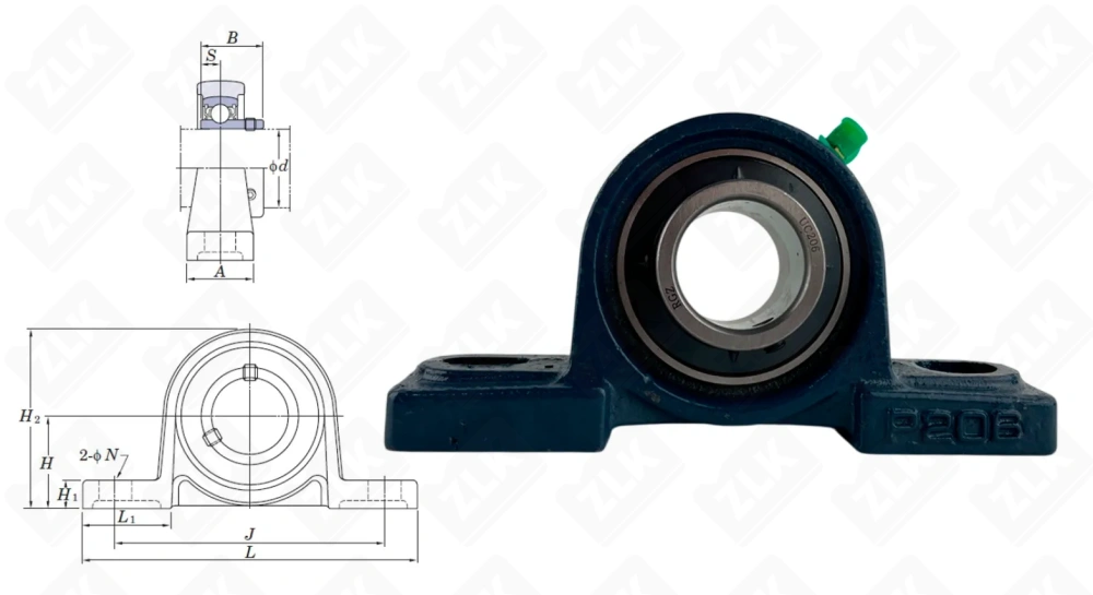 480206UCP (UCP206) SY30TF