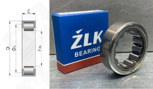 Подшипник DB83562 радиальный игольчатый 35,61-57,2-17,8 мм