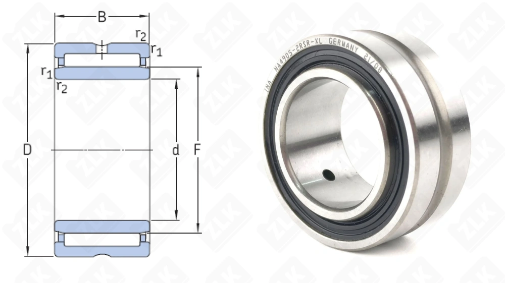 4074905 (NA49052RSRXL) INA