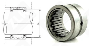 Подшипник игольчатый  (NK16x23x16) 16×23×16 мм