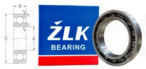 Подшипник 1000909 (61909,6909) радиальный шариковый 45-68-12 мм