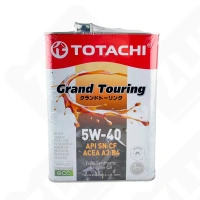 Масло моторное 5W-40 синтетическое 4л универсальное TOTACHI  Grand Touring SN/CF