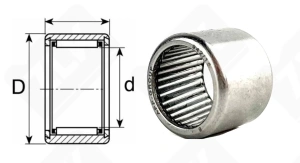 Подшипник 942/15 (HK152016) радиальный игольчатый 15-20-16 мм