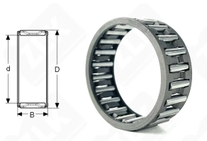 Подшипник K30x33x10 радиальный игольчатый 30-33-10 мм