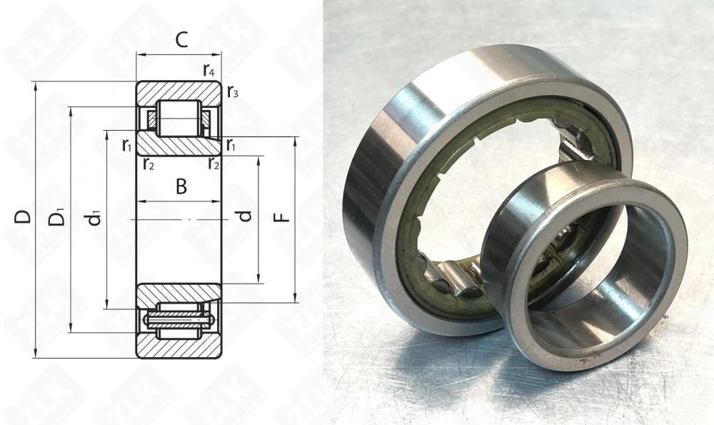 42506 Е (NJ2206ECP) SKF