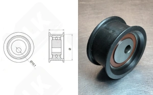 Подшипник 830900Е1 радиальный шариковый 10,1-55/63-32 мм