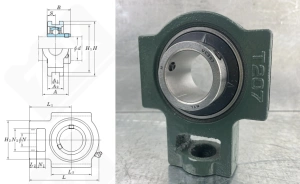 Подшипниковый узел 480207UCT (UCT207)