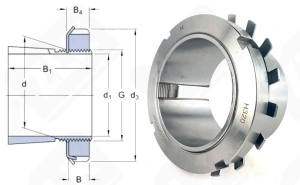 Втулка закрепительная H320 Neutral 90-100-71 мм