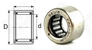 Подшипник 941/6 (СН061007) радиальный игольчатый 6-10-7 мм
