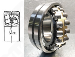 Подшипник 113532 Н (22232KMBW33) радиальный роликовый самоустанавливающийся 160-290-80 мм