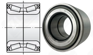 Подшипник 47KWD02AU42CA120 радиально-упорный роликовый конический 47-88-55 мм