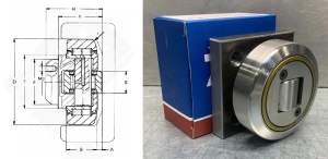 Подшипник 4.056+AP2-Q радиальный роликовый 25-78-52 мм