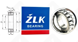 Подшипник 153524 H (22224EK) радиальный роликовый самоустанавливающийся 120-215-58 мм