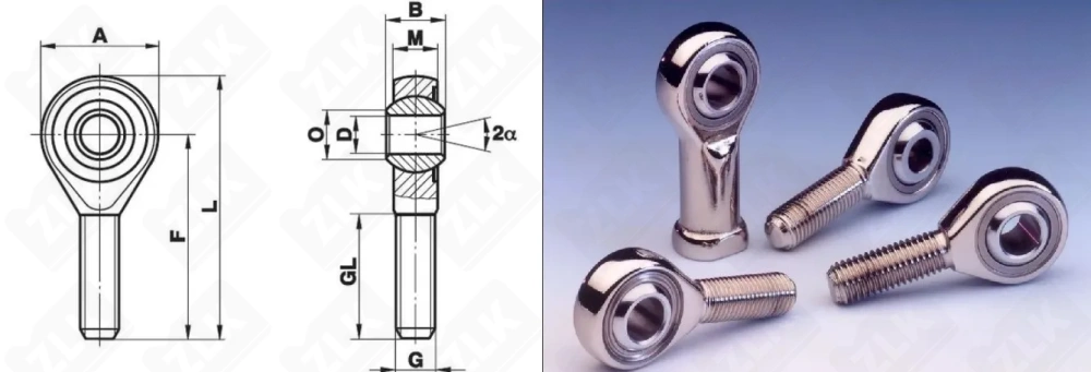 Шарнирный наконечник GIL20 Fluro