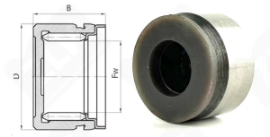 Подшипник 904902 радиальный игольчатый 14,723-23,841-13,1 мм