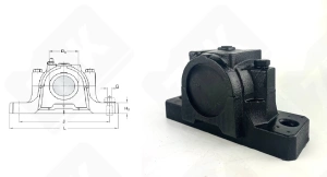 Разъемный корпус SNL208 35-108-205 мм
