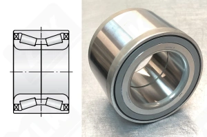 Подшипник 47KWD01CA196U42 (ЕР) радиально-упорный роликовый конический 47-82-57 мм