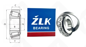 Подшипник 7314 (30314) радиально-упорный роликовый конический 70-150-38 мм