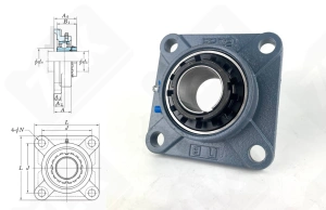 Подшипниковый узел UKF209 (UK209 F209+H2309)