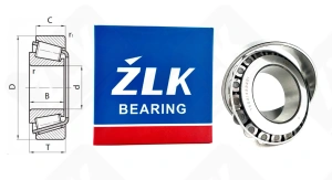 Подшипник 7522 (32222) радиально-упорный роликовый конический 110-200-56 мм