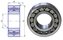 Подшипник роликовый 3630 H (22330CA/W33, 22330MB/W33) 150×320×108 мм ППЗ